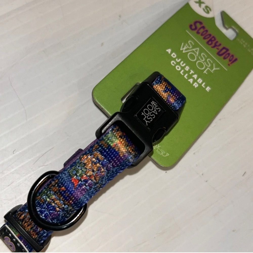 Sassy Woof Scooby Doo Collar XS